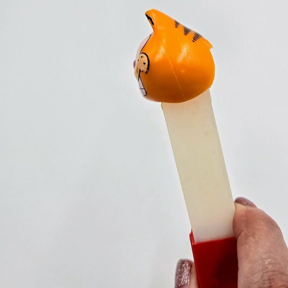 Garfield And Monster Pez Dispensers Made In Slovenia & Hungary Red Orange Read - Picture 8 of 14